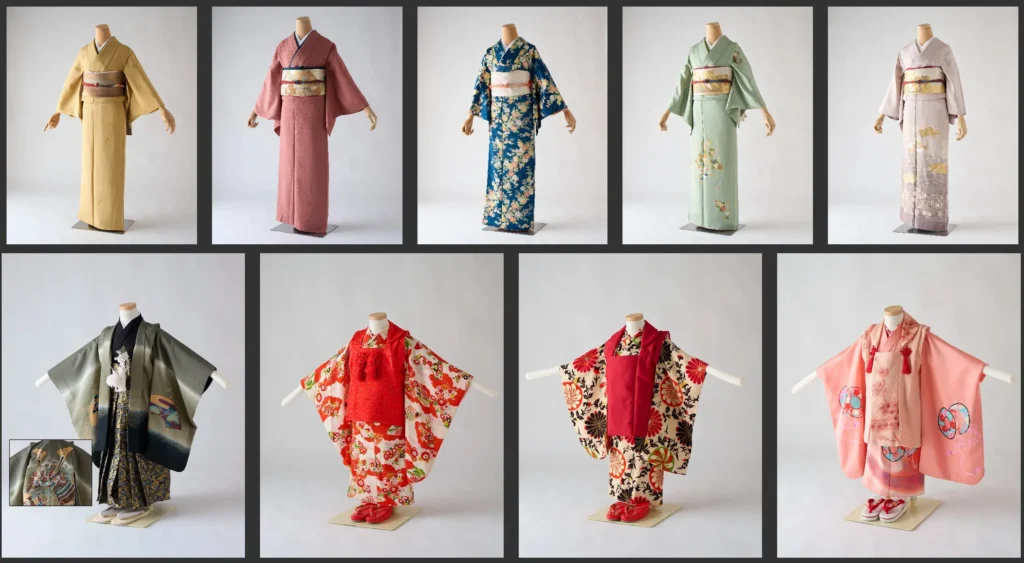 七五三・訪問着の新入荷衣装一覧｜3歳・5歳・7歳・お母様向け着物｜家族の風景フォトスタジオ吉祥寺